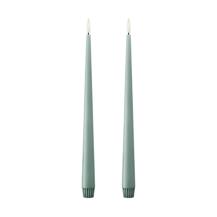Świeczki LED ester & erik, 30 cm 2 szt. - 67 Jade stone - Ester & erik