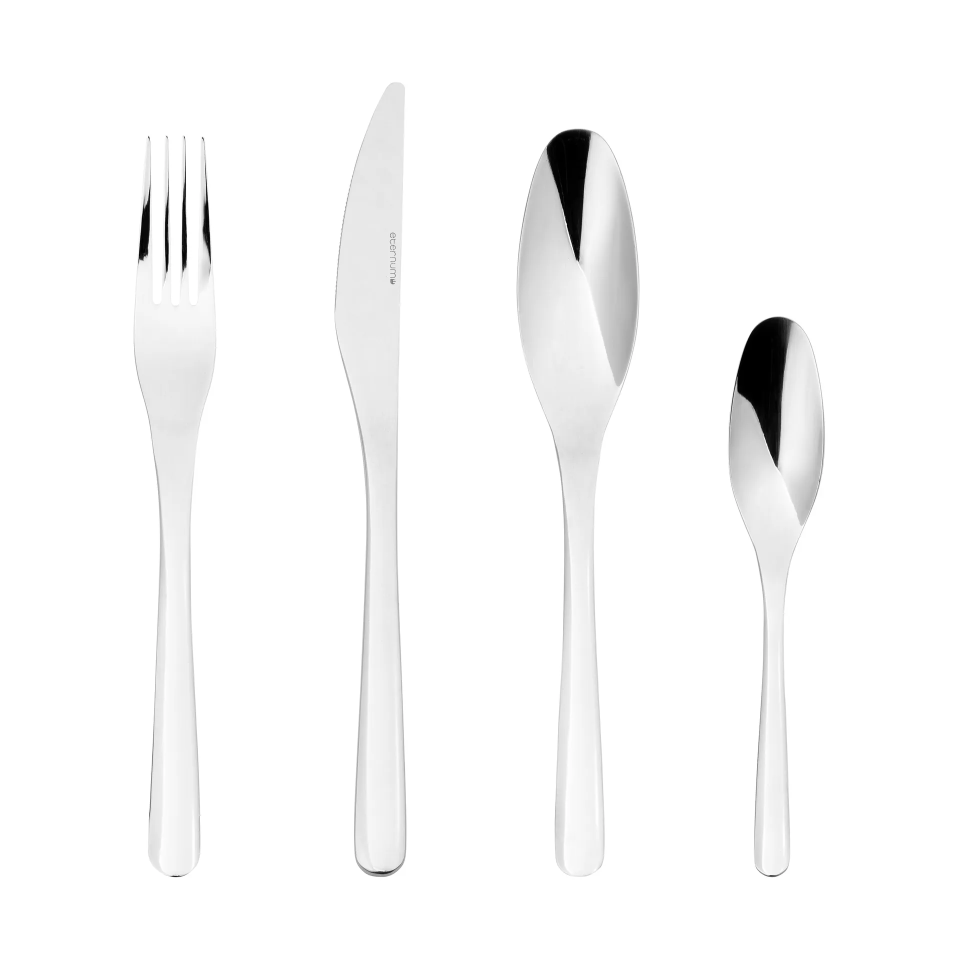 Zestaw sztućców Eternum Alfa 24 części, Stal nierdzewna Eternum