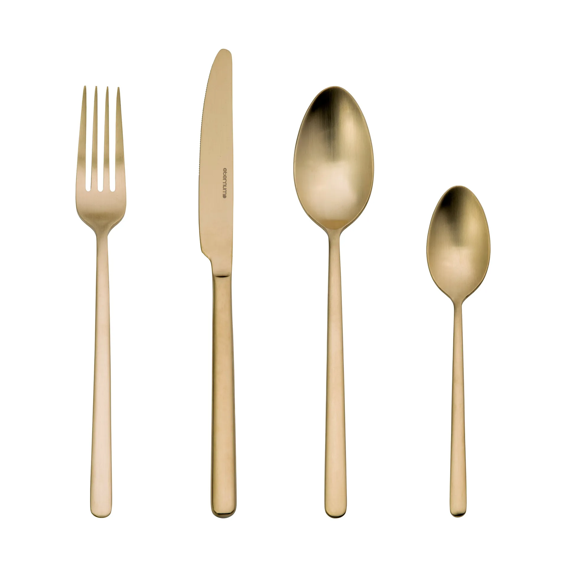 Zestaw sztućców Eternum Nardo 16 części, Champagne Eternum