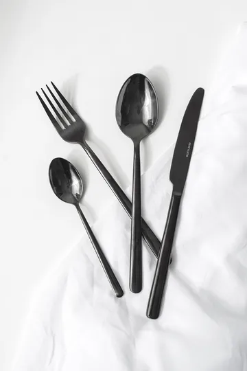 Zestaw sztućców Eternum Nardo 16 części - Czarny - Eternum