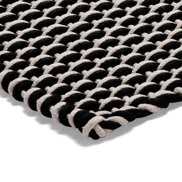 Dywan Rope czarny - 50 x 80 cm - Etol Design