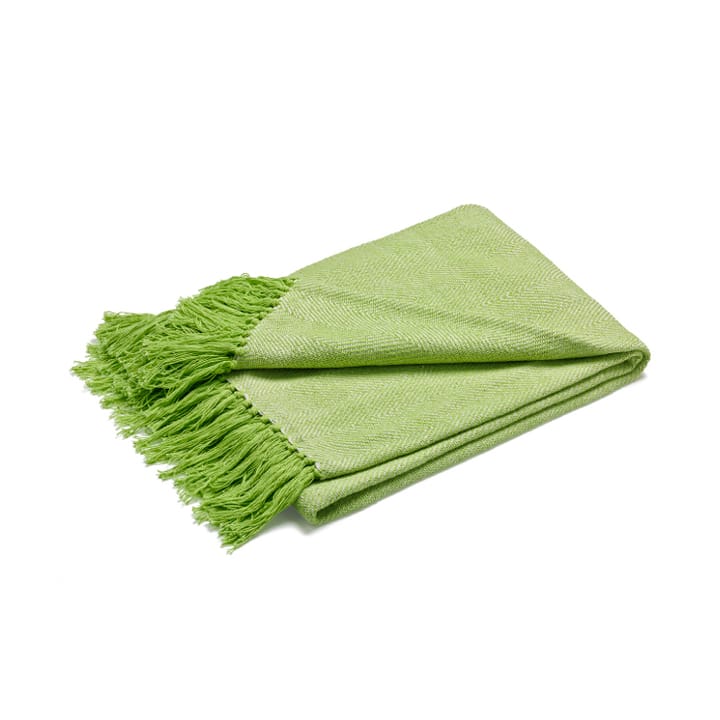Koc w jodełkę, lime Etol Design