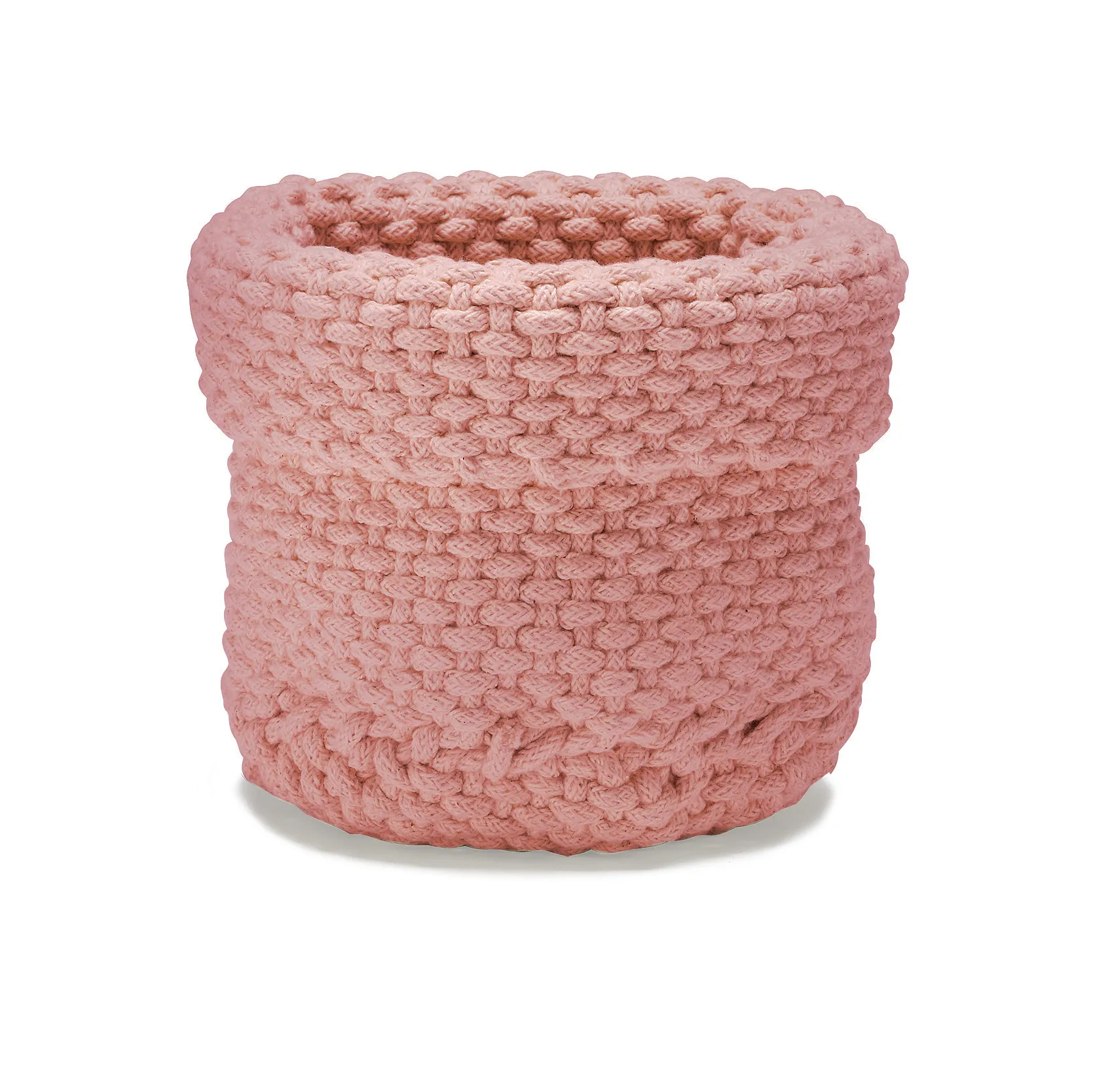 Kosz do przechowywania Rope, Dusty pink Etol Design