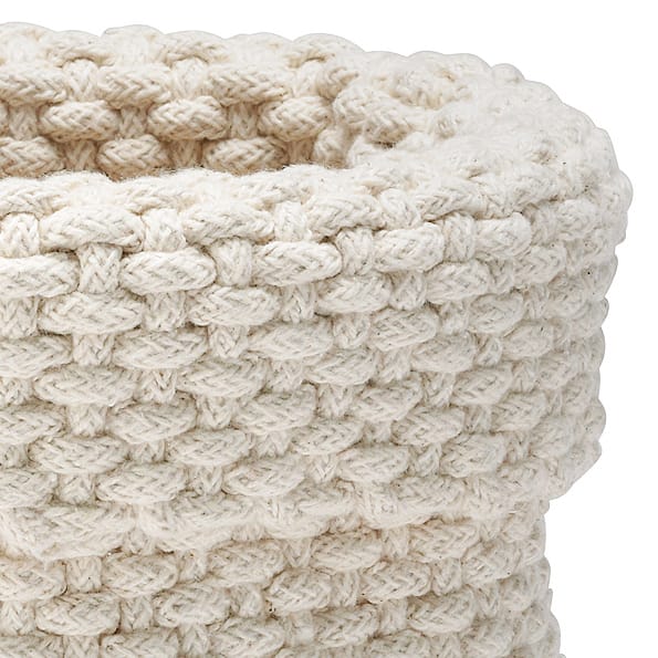 Kosz do przechowywania Rope, naturalny biały Etol Design