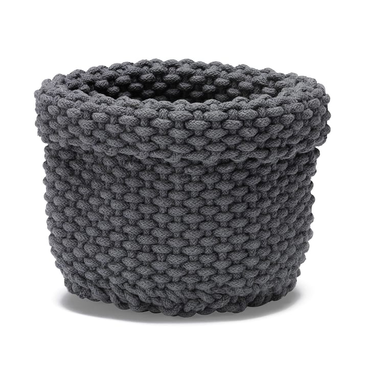 Kosz do przechowywania Rope - szary grafit - ETOL Design
