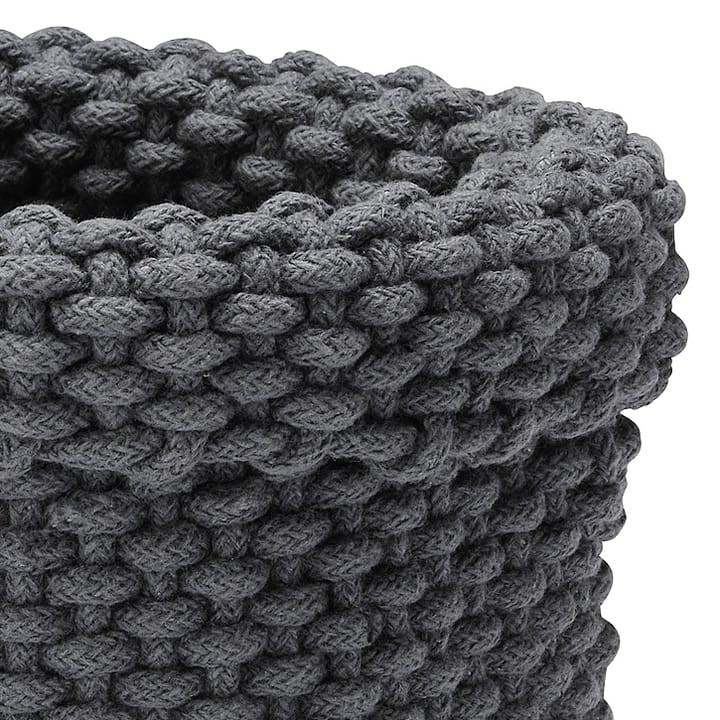 Kosz do przechowywania Rope, szary grafit Etol Design