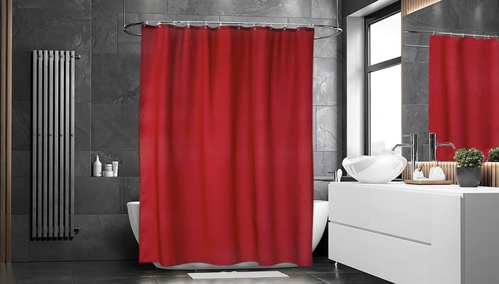 Matcha Zasłona prysznicowa 200x240 cm - bardzo wysoki (czerwony) - Etol Design