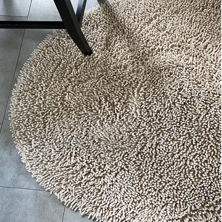 Okrągły dywan Rasta Ø120cm, Naturalny Etol Design