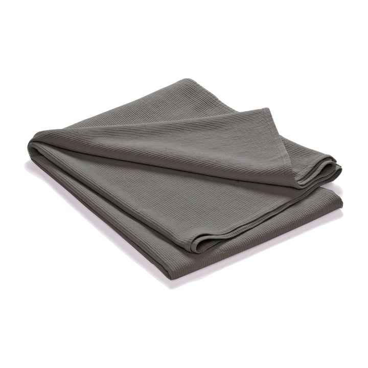 Stripe narzuta na łóżko z pranej bawełny 180x260 - Ciemnoszary - ETOL Design
