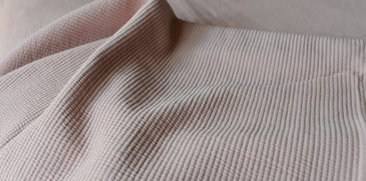 Stripe narzuta na łóżko z pranej bawełny 180x260 - Dusty rose - Etol Design