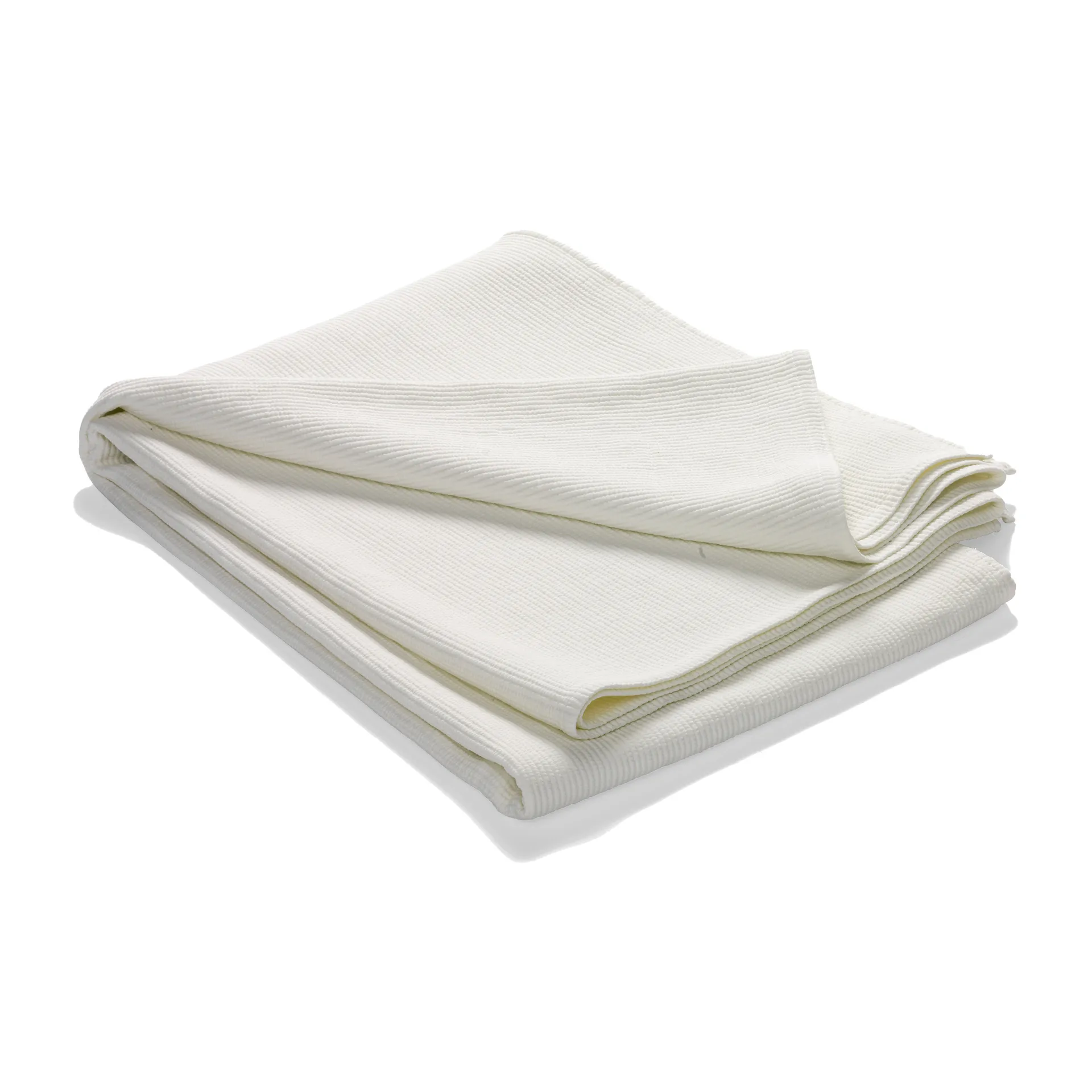 Stripe narzuta na łóżko z pranej bawełny 260x260, Złamana biel Etol Design