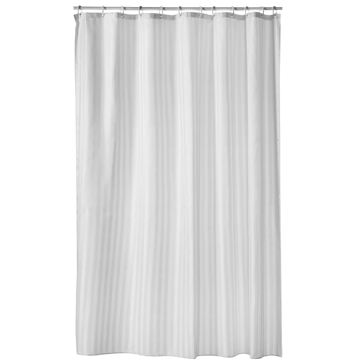 Żakardowa zasłona prysznicowa biała - 180x200 cm - ETOL Design