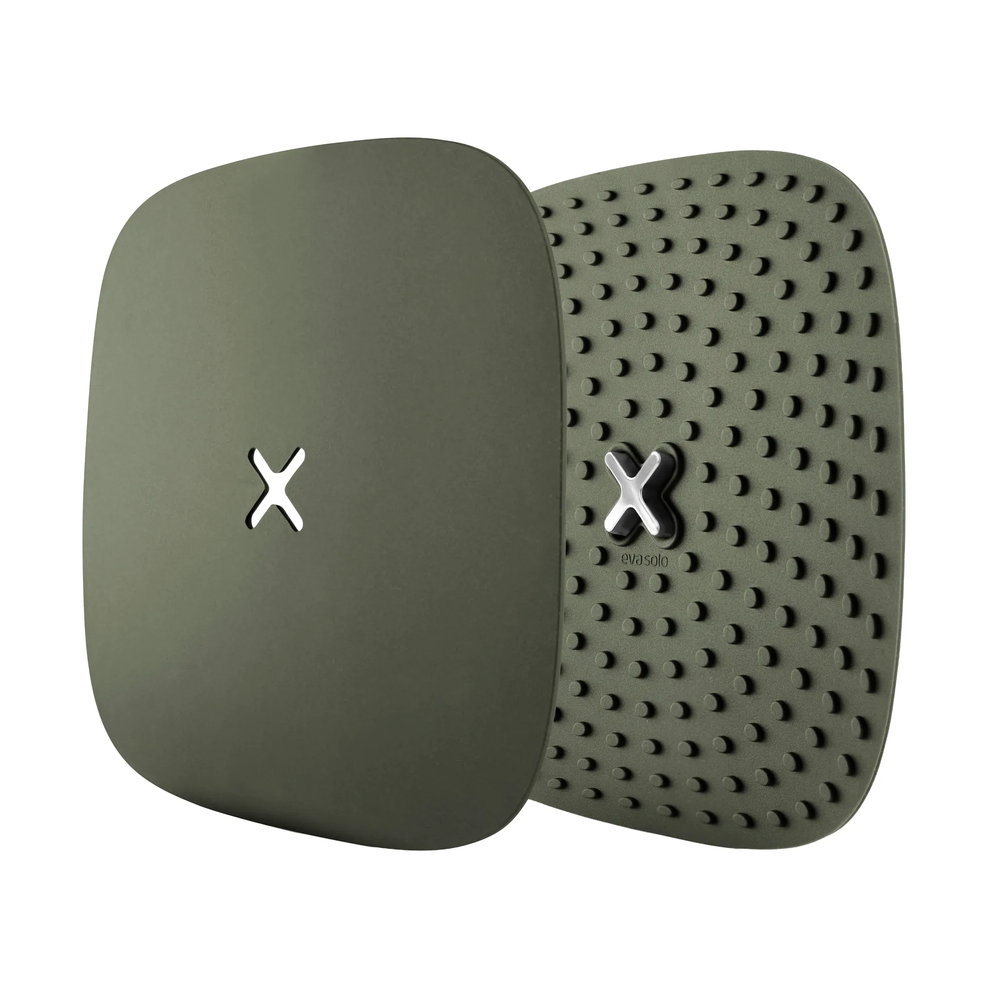 Łapki kuchenne Green Tool  z haczykiem 18x18 cm 2 szt., Zielony Eva Solo