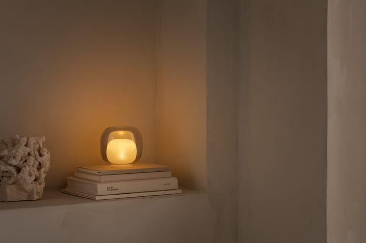Eva Solo lampion na świecę LED Ø12 cm, Szkło w kolorze dymu Eva Solo