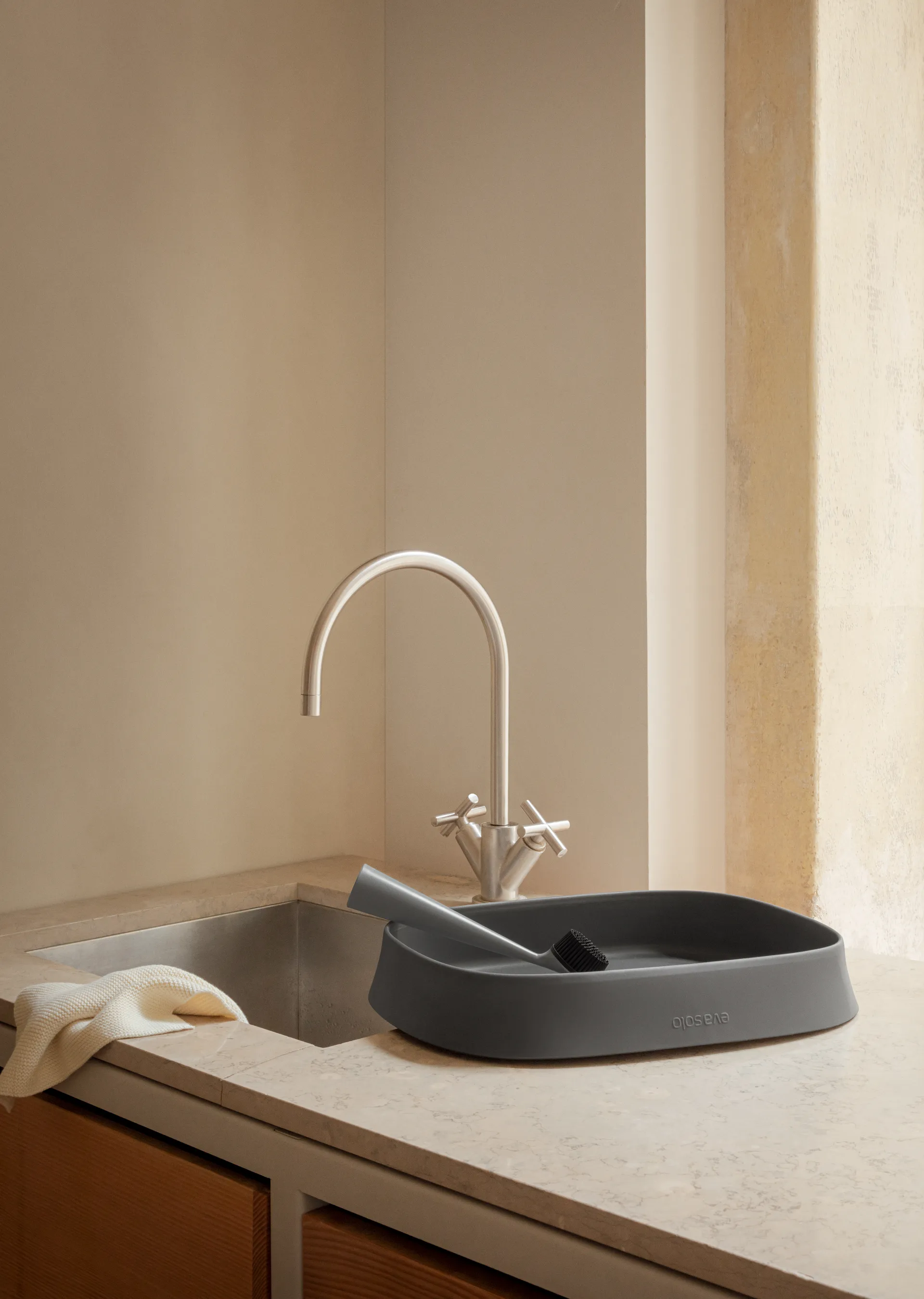 Eva Solo pojemnik na naczynia 31x38 cm, Elephant grey Eva Solo