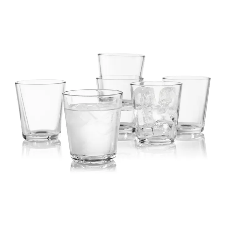 Eva Solo szklanki 250 ml, zestaw 12 sztuk - Przezroczysty - Eva Solo