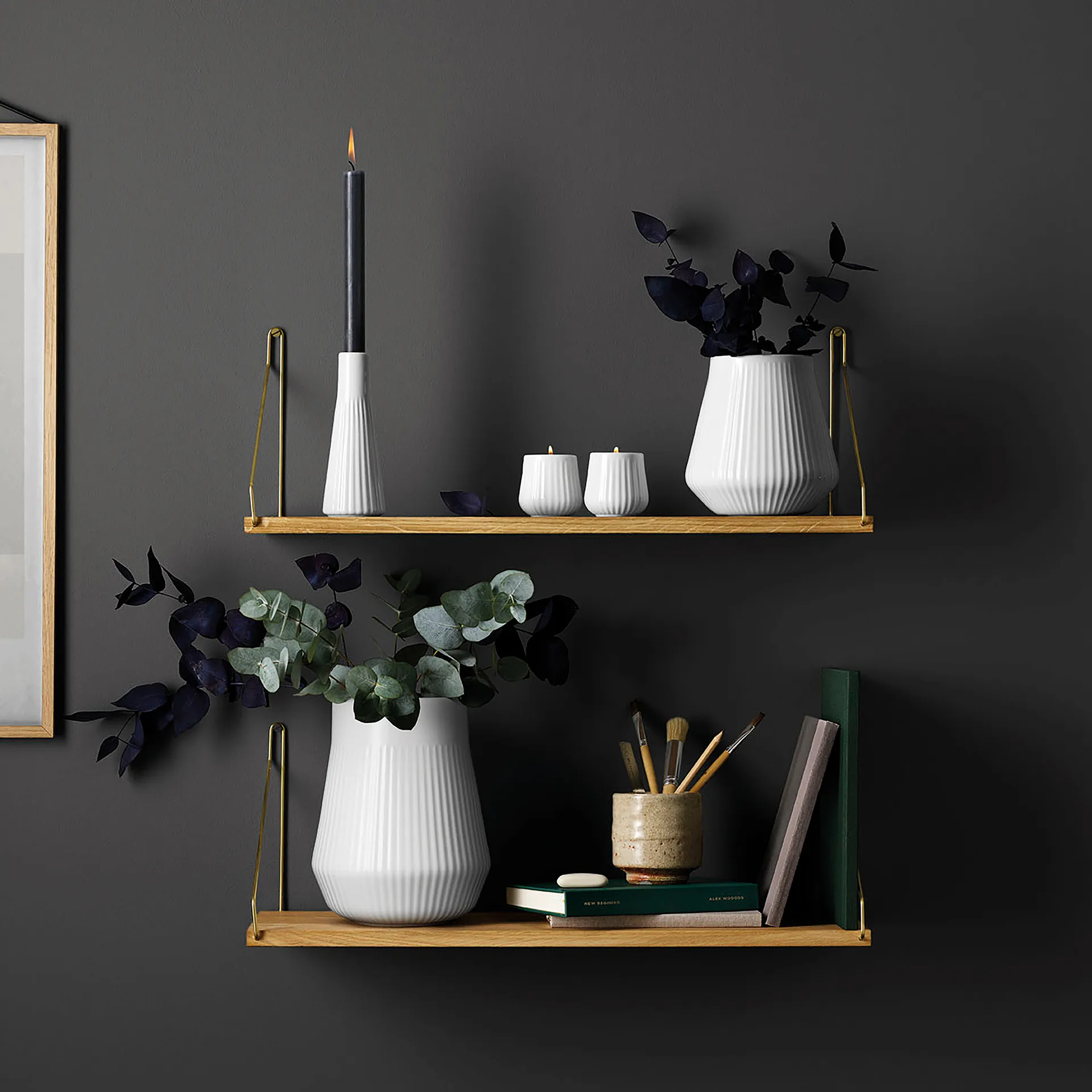 Eva Trio Legio Nova podstawka pod tea light 2-pack, biały Eva Solo