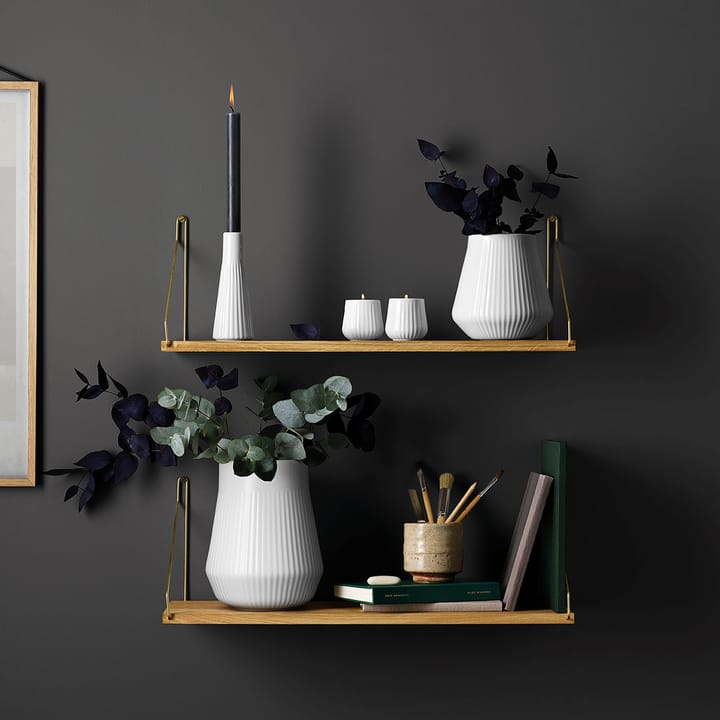 Eva Trio Legio Nova podstawka pod tea light 2-pack - biały - Eva Solo