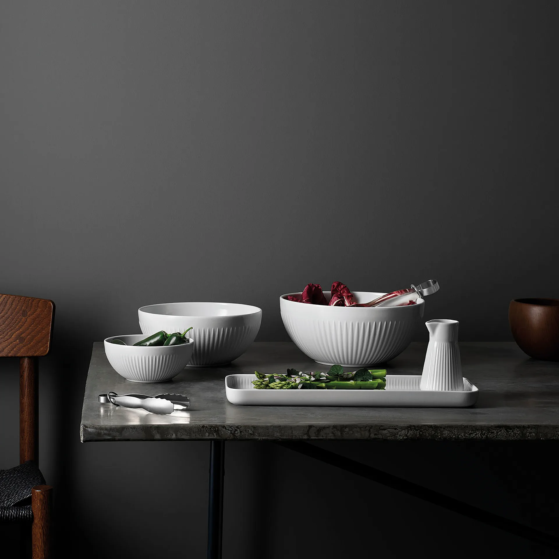 Eva Trio Legio Nova półmisek do serwowania prostokątny, biały Eva Solo