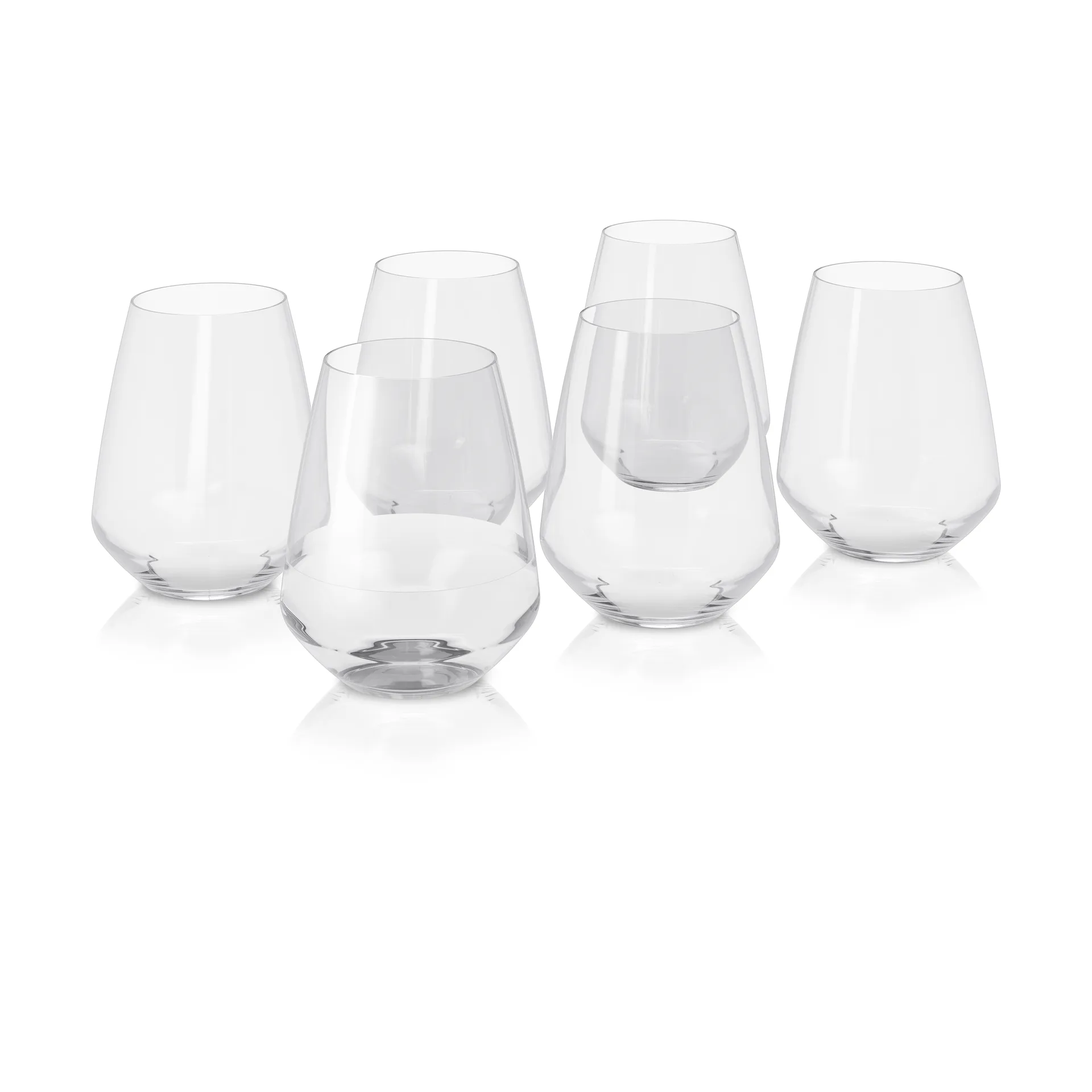 Eva Trio Legio Nova szklanki do napojów 500 ml, 6‑pak, Jasne Eva Solo