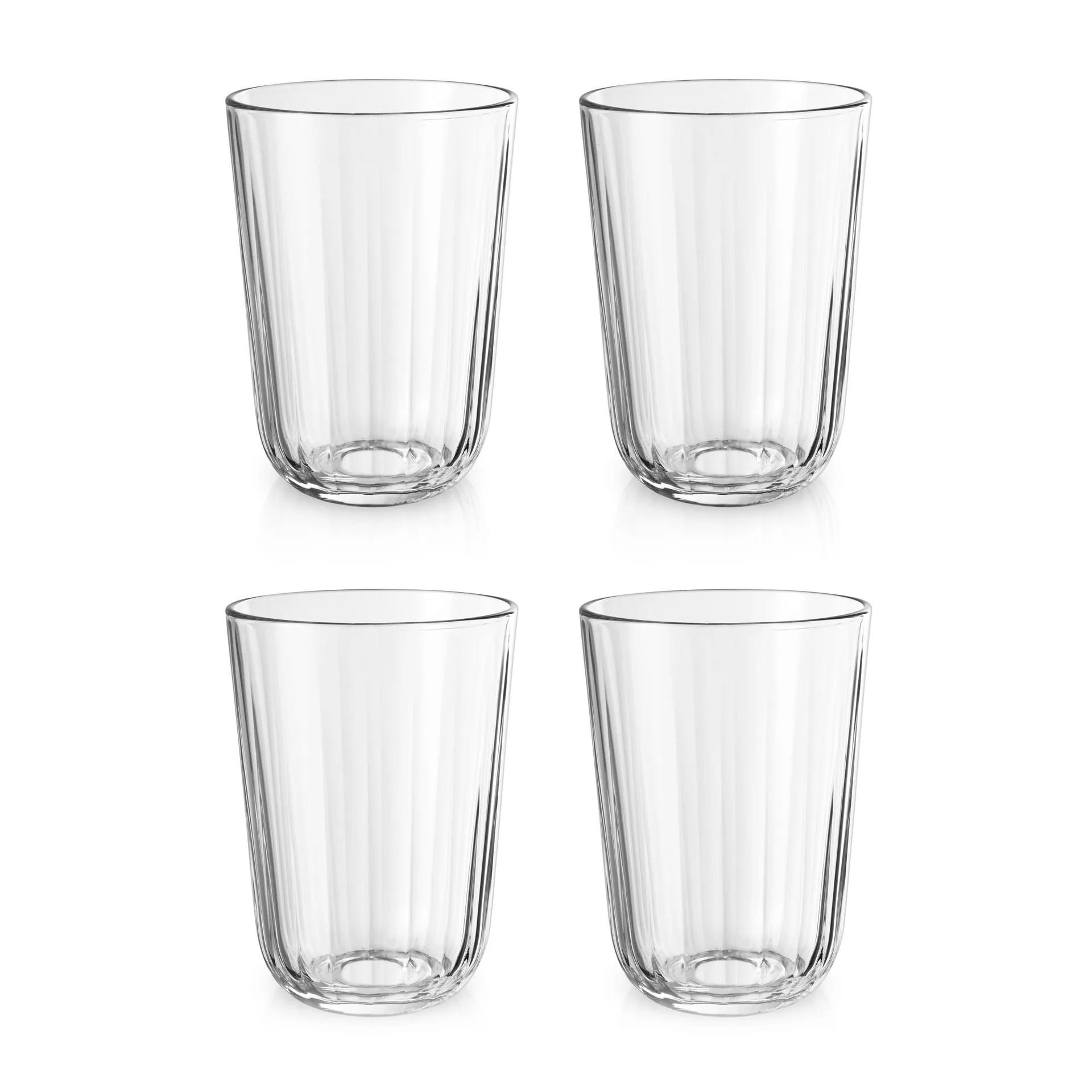 Facet szklanki do napojów 340 ml, zestaw 4 sztuk, Przezroczysty Eva Solo