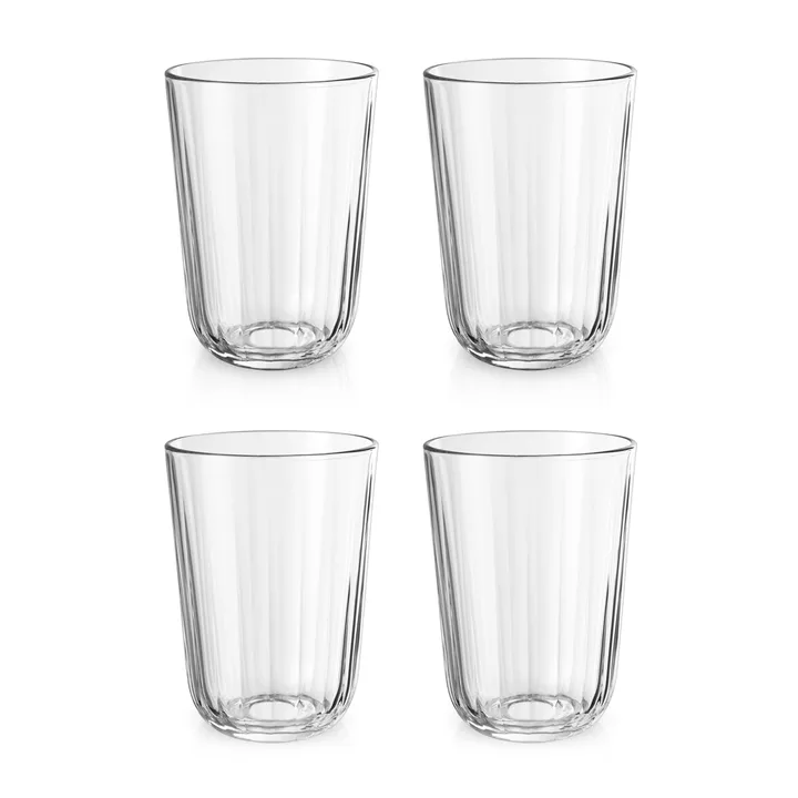 Facet szklanki do napojów 340 ml, zestaw 4 sztuk - Przezroczysty - Eva Solo