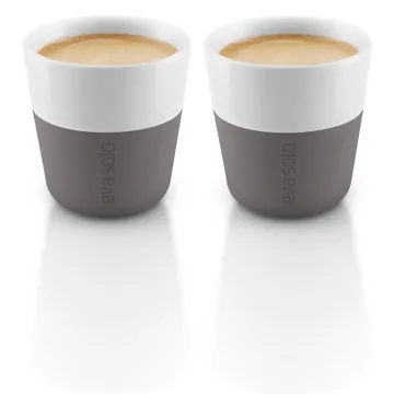 Filiżanka do espresso Eva Solo 2-pak - Elephant grey - Eva Solo