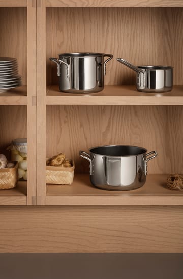 Garnek ceramiczny Eva Trio Stainless Steel Slip-Let - 2,2 l - Eva Solo
