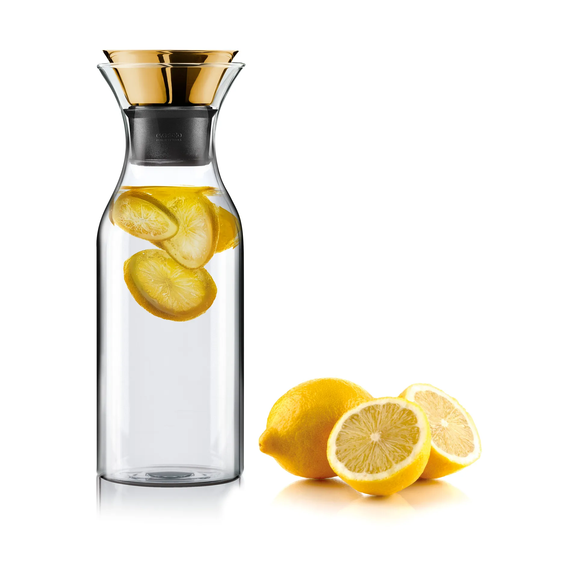 Karafka do lodówki Eva Solo bez etui, mosiądz-czarny Eva Solo