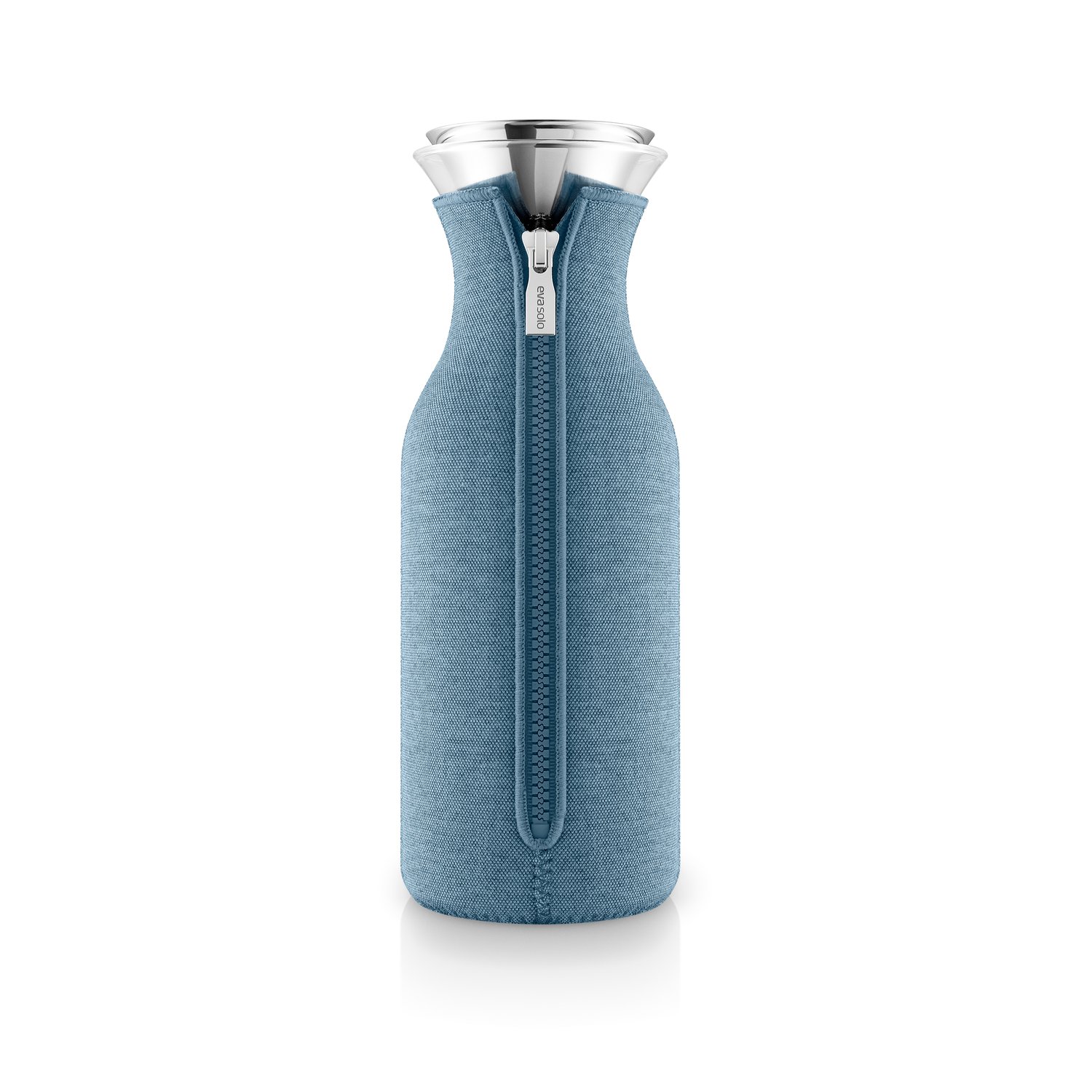 Eva Solo Karafka na wodę z pokrowcem Dusty blue | Skandynawski Design | Dzbanki i karafki do wody | Niebieski