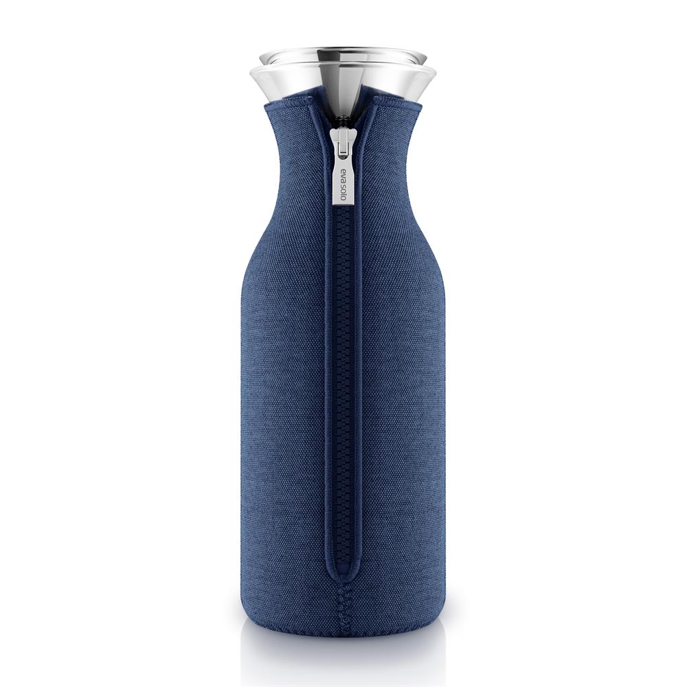 Eva Solo Karafka na wodę z pokrowcem navy blue (granatowy)