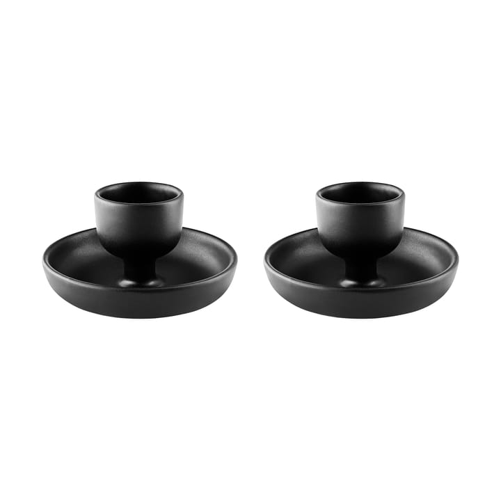 Kieliszek na jajko Nordic kitchen 2 szt. - Black - Eva Solo
