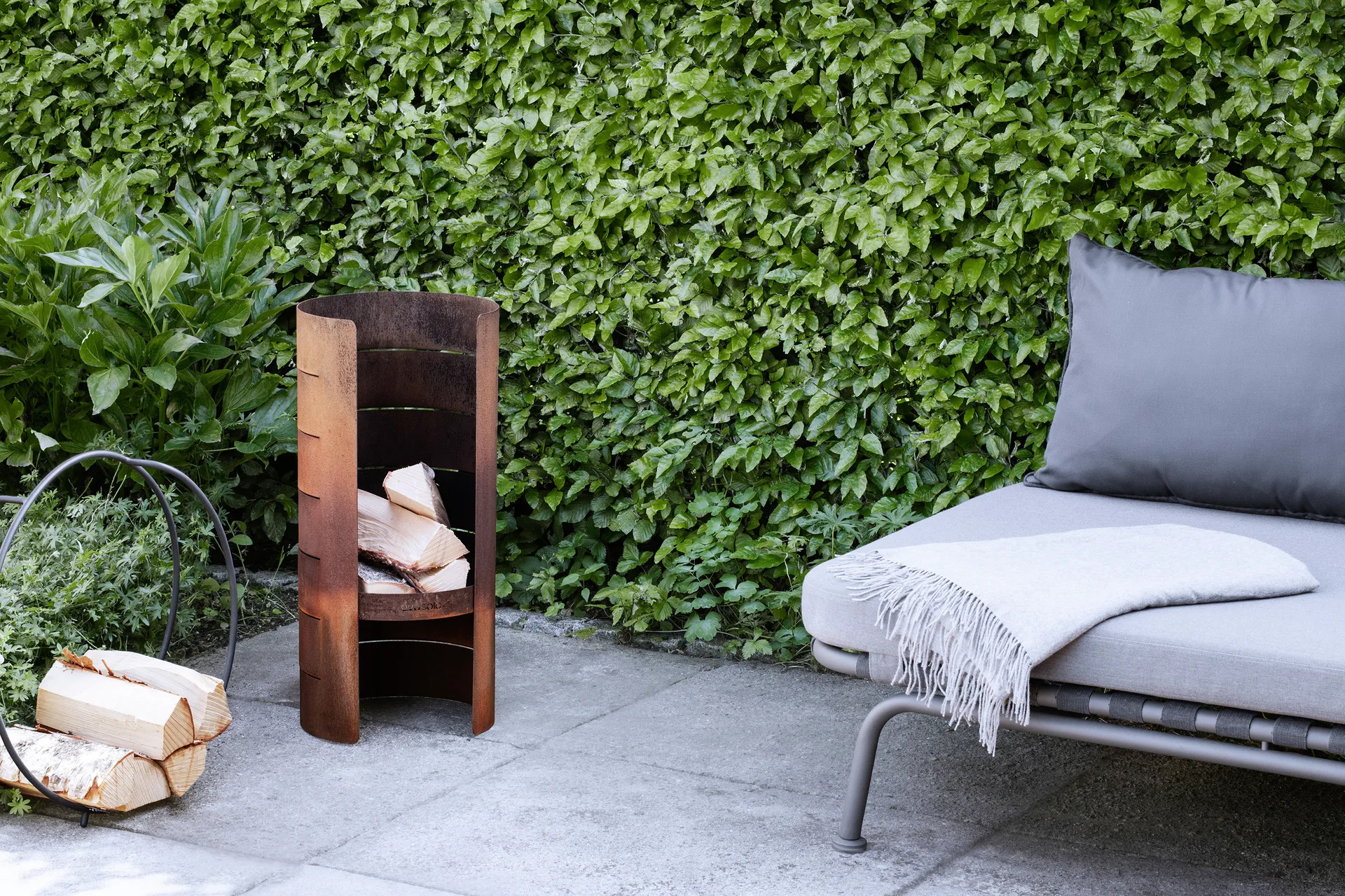 Kominek FireCylinder, Stal Corten Eva Solo