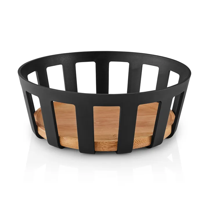 Koszyk na chleb Nordic Kitchen - Black, large, Ø24,5 cm - Eva Solo