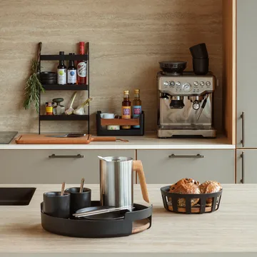 Koszyk na chleb Nordic Kitchen - Black, large, Ø24,5 cm - Eva Solo