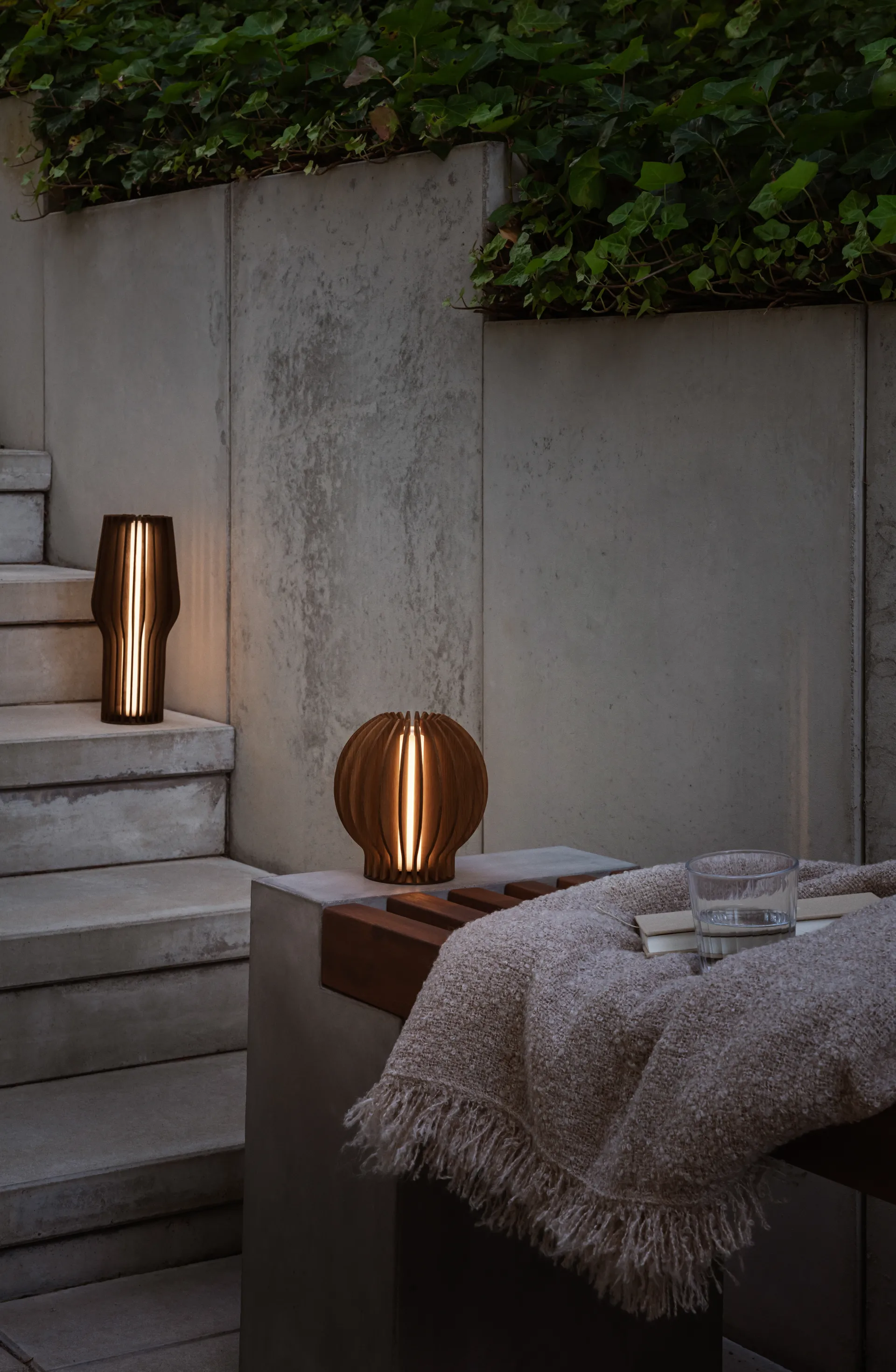 Lampa okrągła Eva Solo Radiant LED, Smoked oak Eva Solo