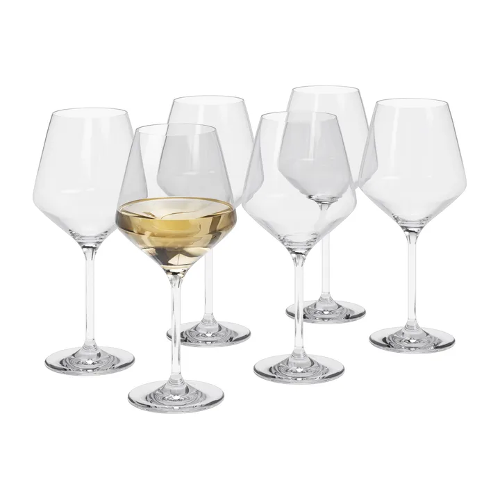 Legio Nova kieliszek do wina białego 380 ml - 6-pak - Eva Solo