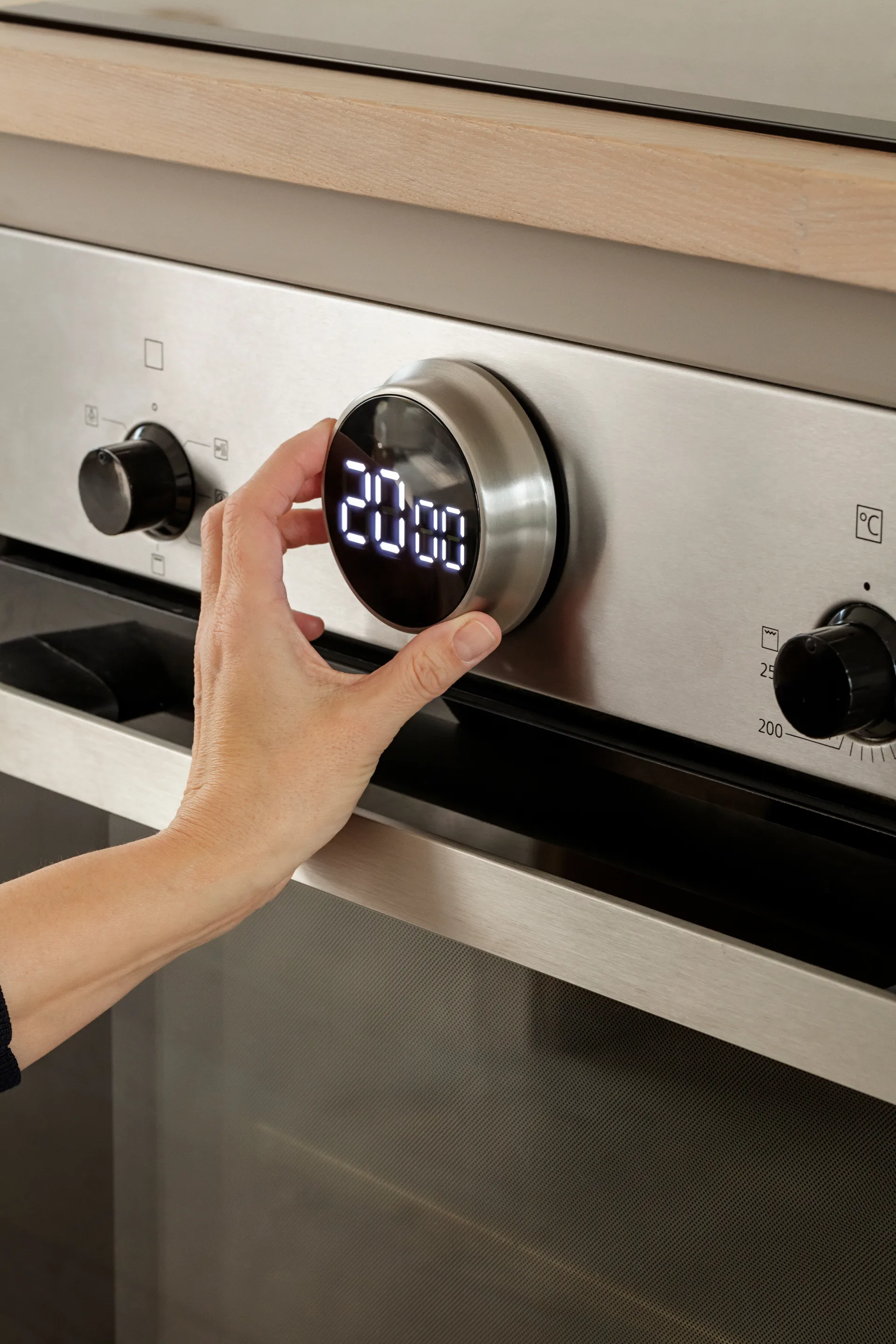 Minutnik magnetyczny Eva Solo, Brushed steel Eva Solo