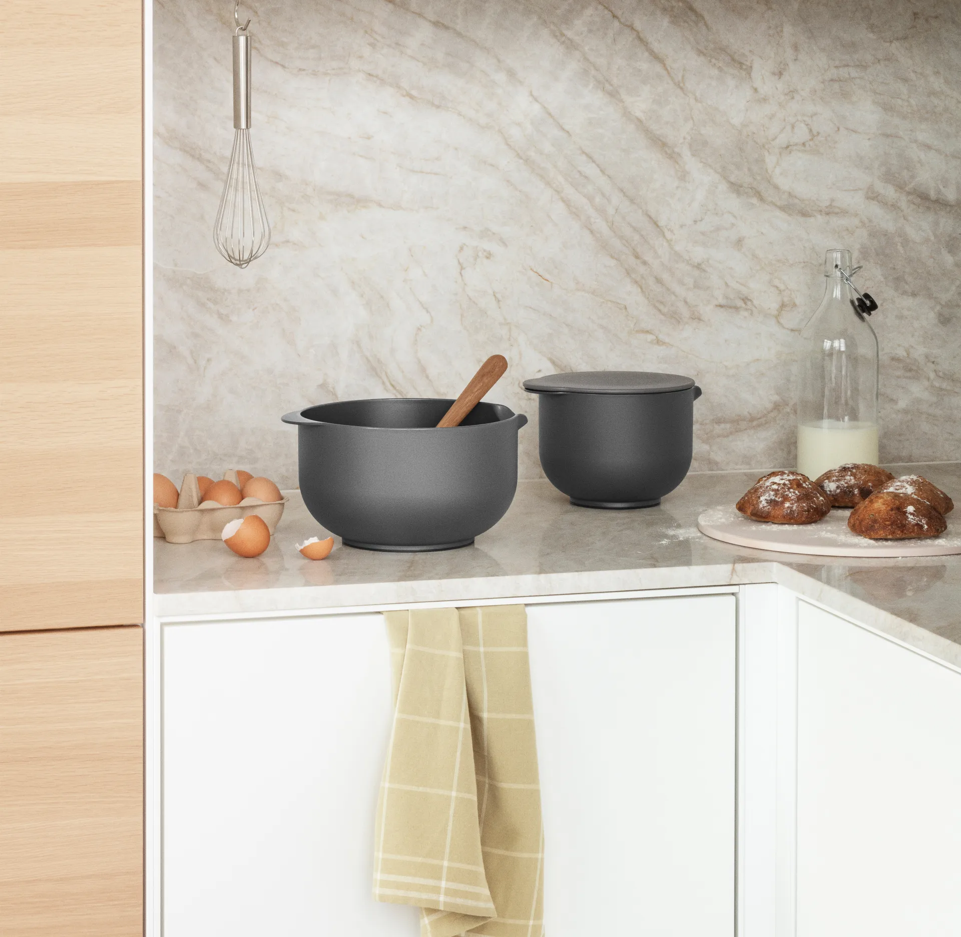 Miski do mieszania Eva Trio, Grey, 3 części Eva Solo