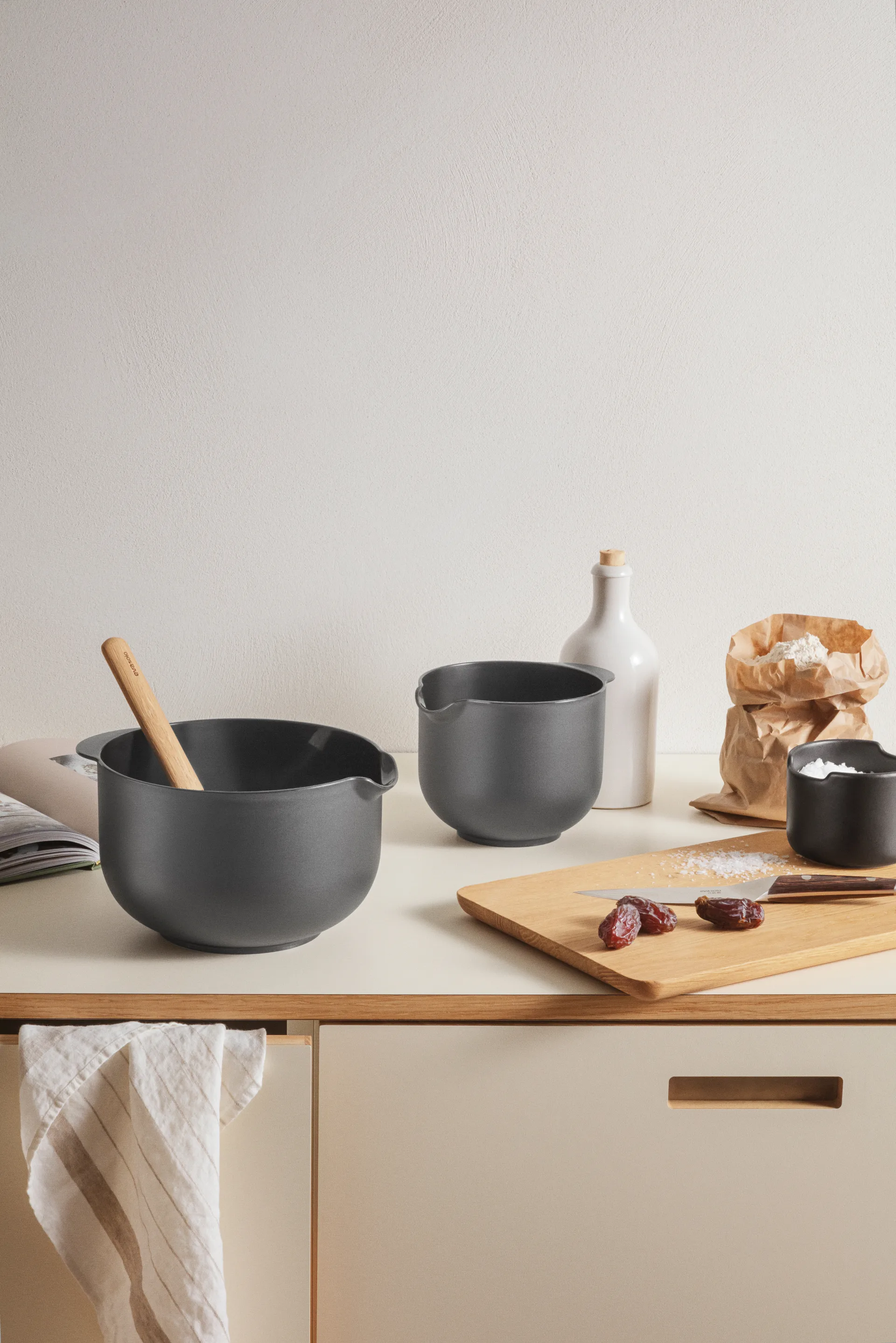 Miski do mieszania Eva Trio, Grey, 3 części Eva Solo