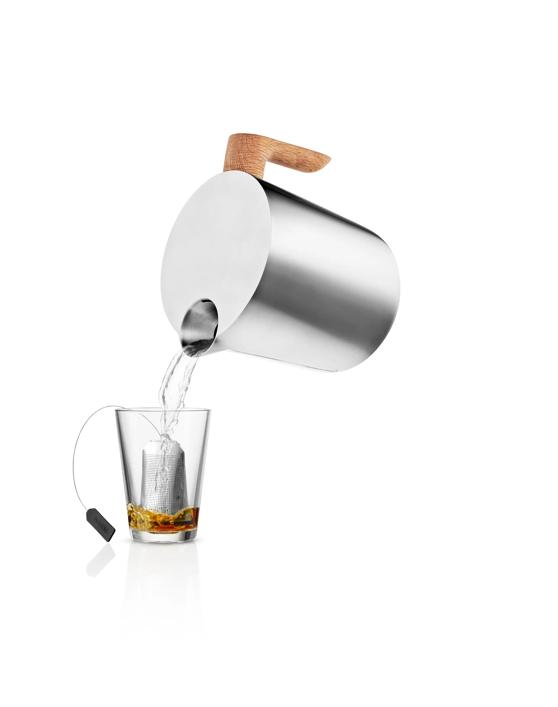 Nordic kitchen czajnik na indukcję 1 L, Stal nierdzewna Eva Solo