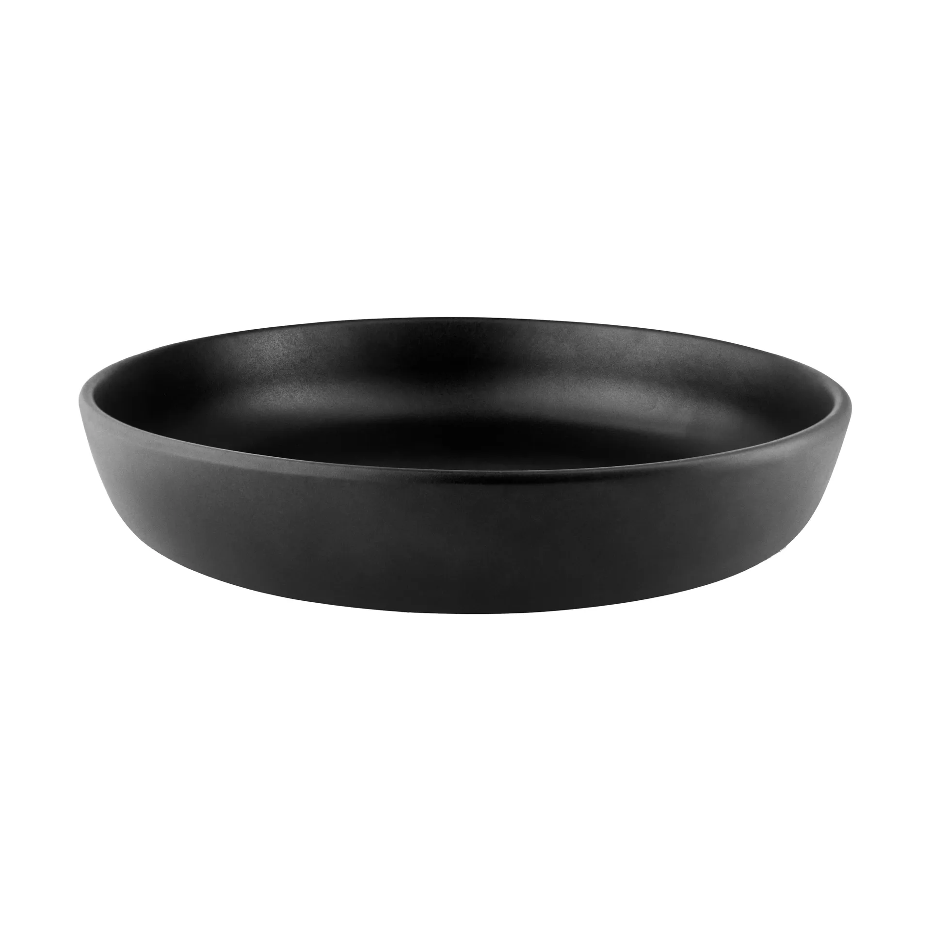 Nordic Kitchen Niski miska do sałatki czarna, Ø25 cm Eva Solo