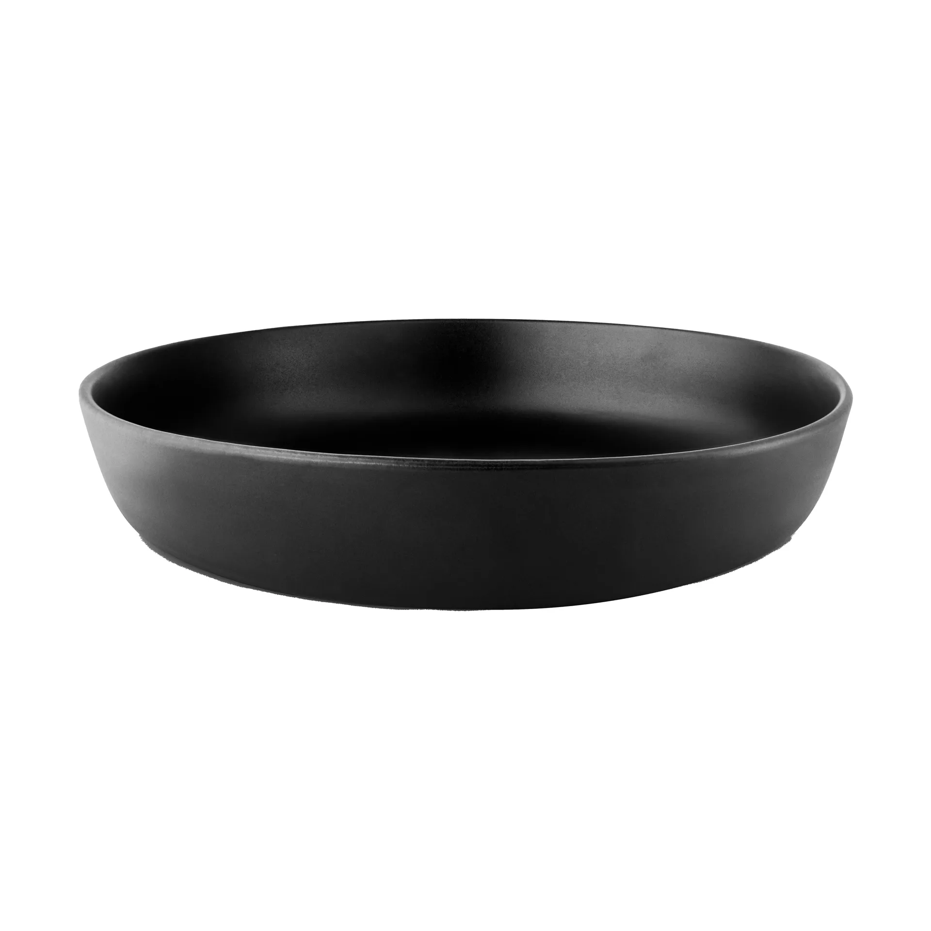 Nordic Kitchen Niski miska do sałatki czarna, Ø28 cm Eva Solo