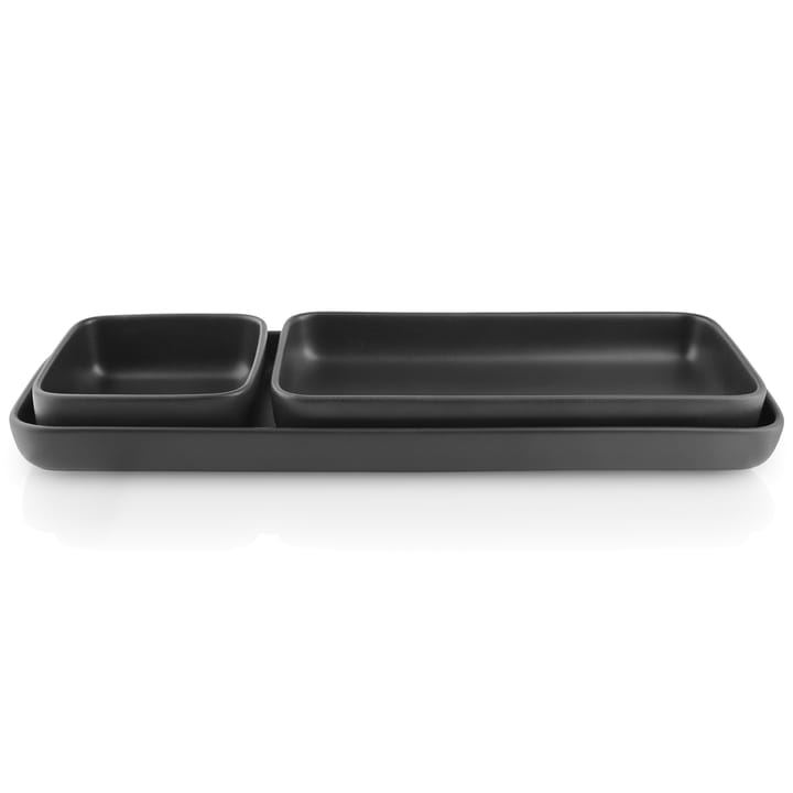 Nordic Kitchen talerz do serwowania 13x37 cm, Czarny Eva Solo