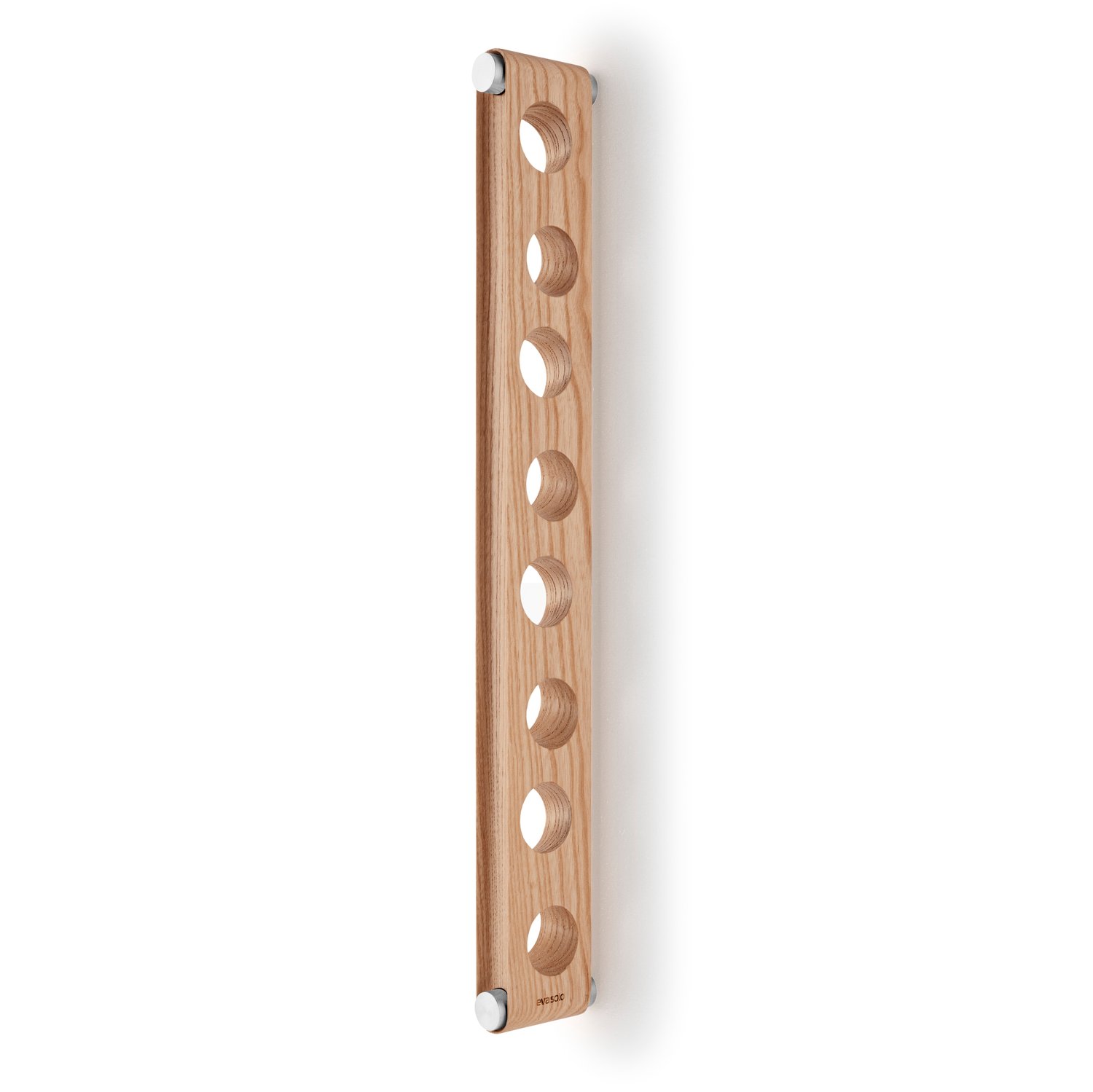 Eva Solo Nordic Kitchen wiszący stojak na wino Oak | Skandynawski Design | Brązowy