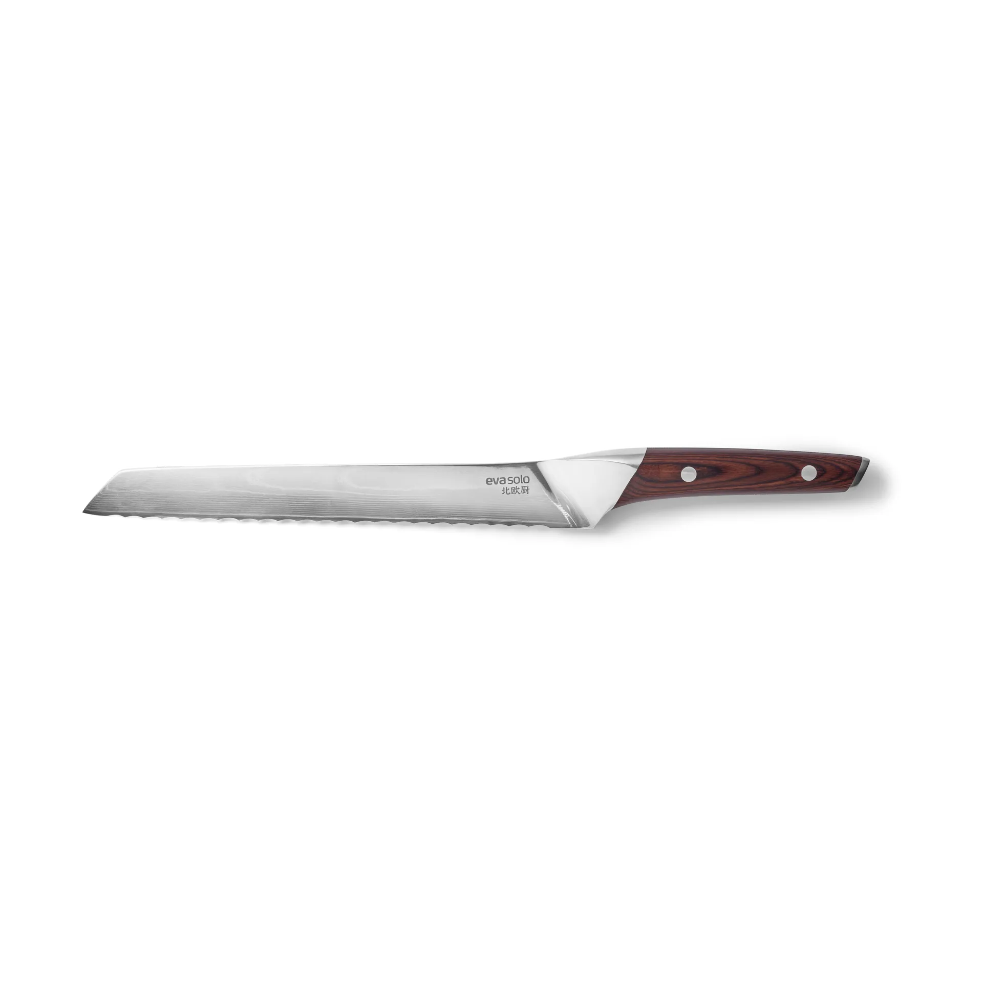 Nóż do chleba Nordic Kitchen 24 cm, Stal damasceńska Eva Solo