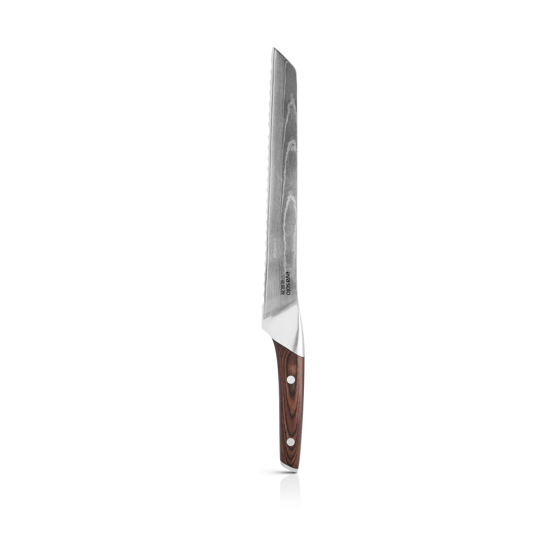 Nóż do chleba Nordic Kitchen 24 cm, Stal damasceńska Eva Solo