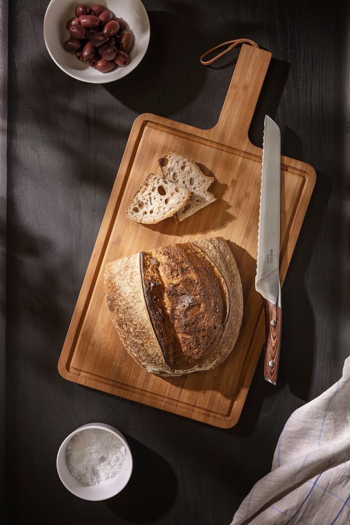 Nóż do chleba Nordic Kitchen 24 cm, Stal damasceńska Eva Solo