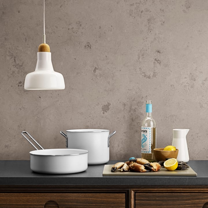 Patelnia do smażenia sauté Eva Trio biała, 24 cm Eva Solo