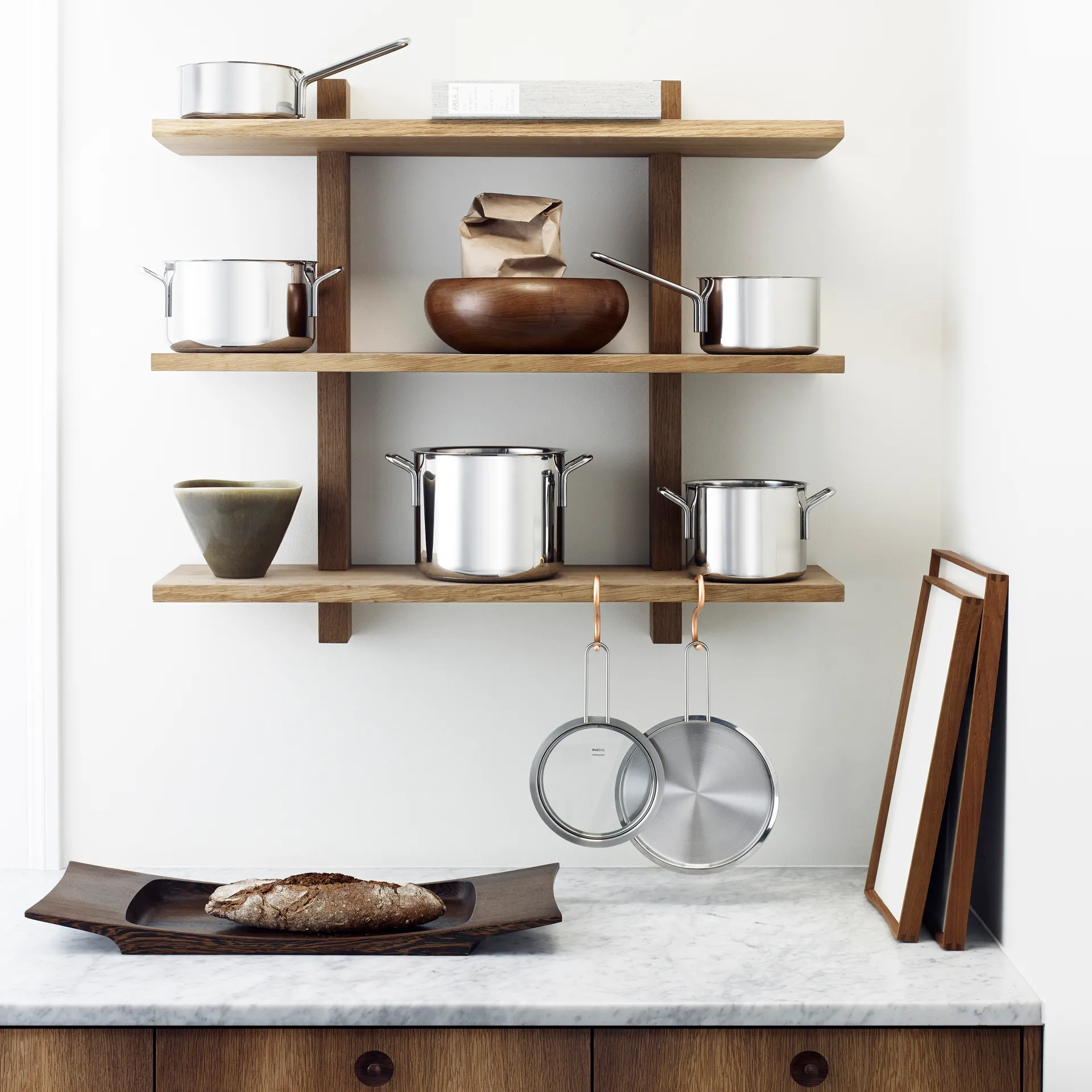 Patelnia do smażenia sauté Eva Trio stal nierdzewna, 24 cm Eva Solo